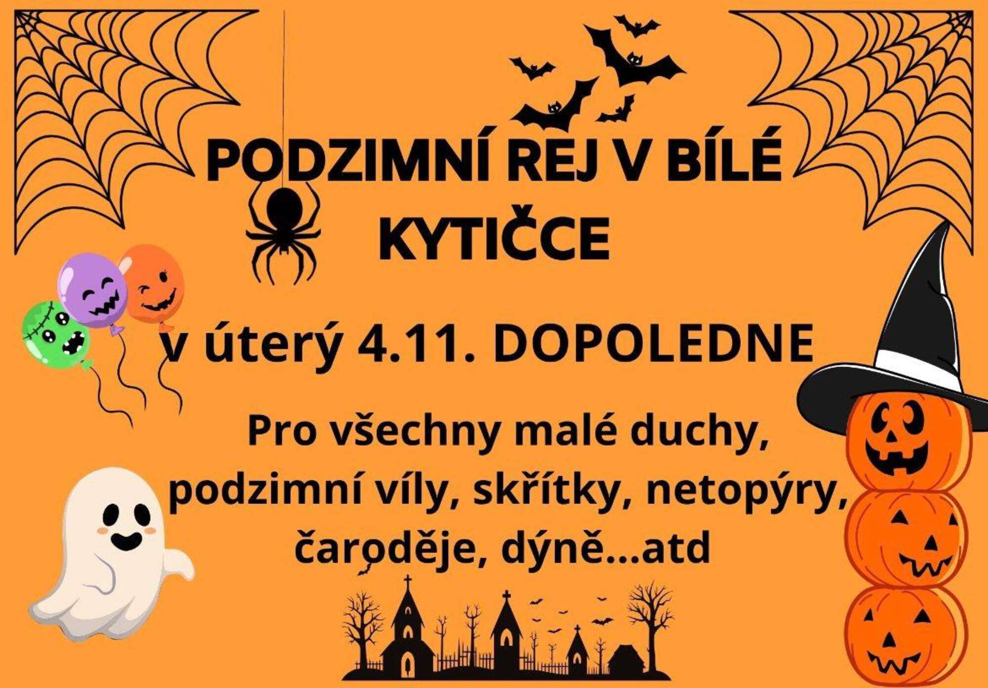 PODZIMNÍ STRAŠIDELNÝ REJ