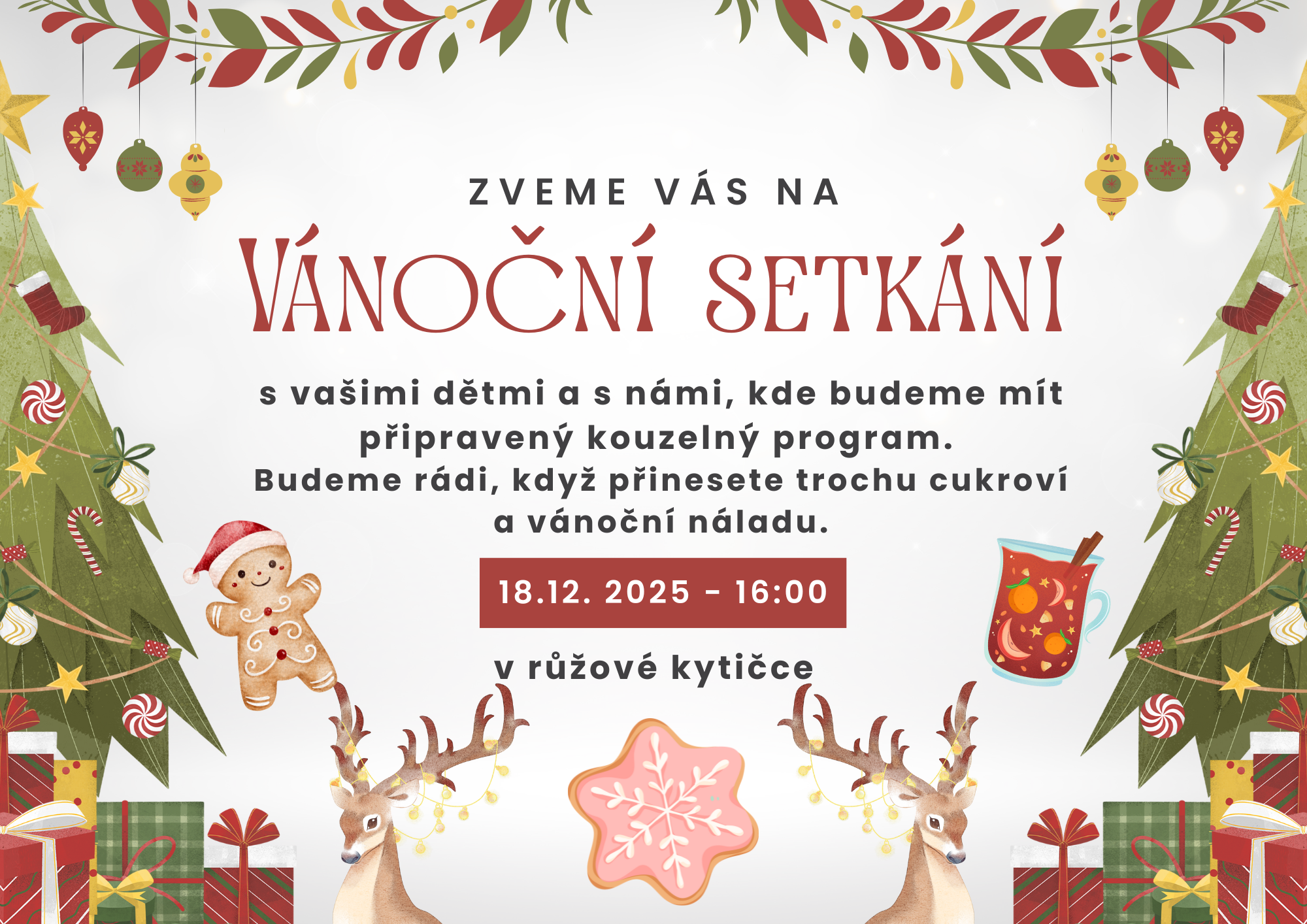 Vánoční setkání🎄🎁💖❄️⭐️🍪